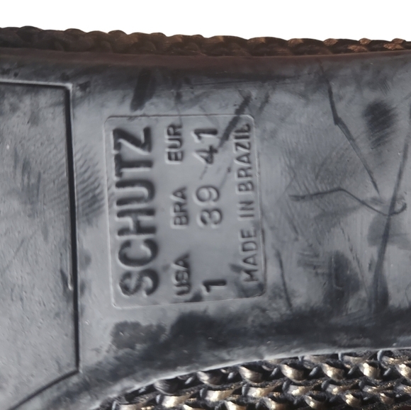 10 Schutz black and gold flats - Picture 7 of 7